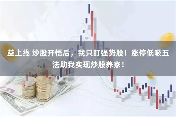 益上线 炒股开悟后，我只盯强势股！涨停低吸五法助我实现炒股养家！