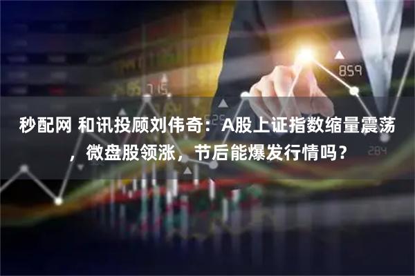 秒配网 和讯投顾刘伟奇：A股上证指数缩量震荡，微盘股领涨，节后能爆发行情吗？